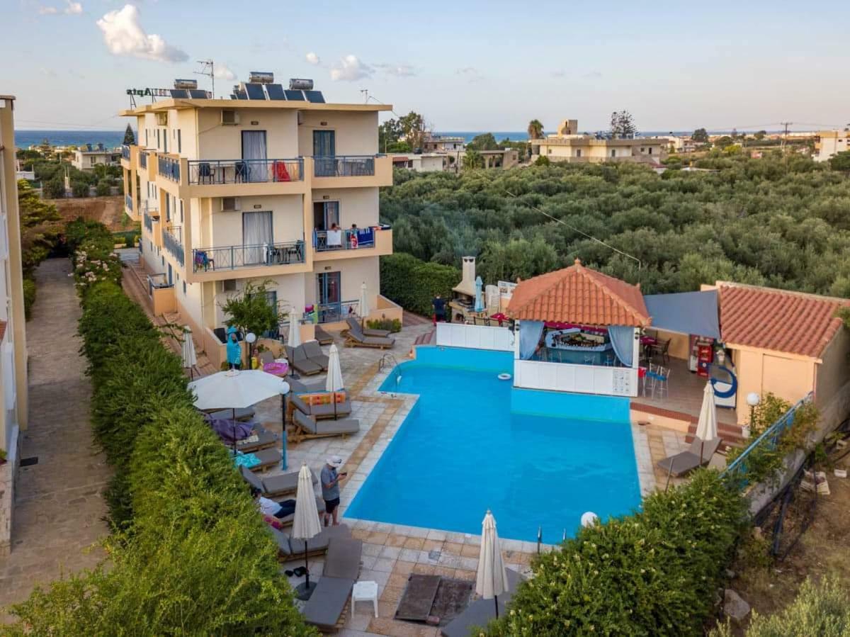 Kleanthi Apartments Gouves Buitenkant foto